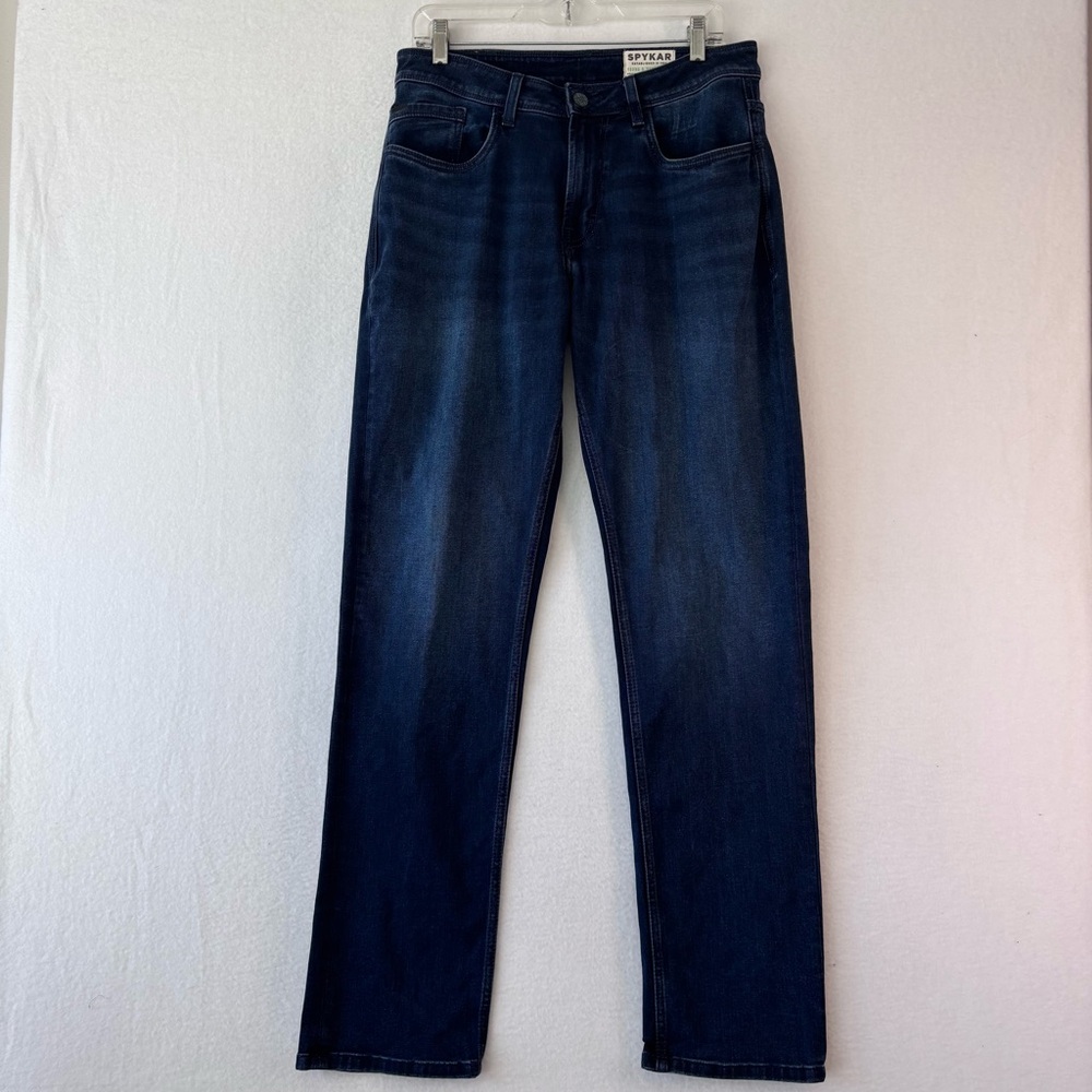 Spykar Ricardo Mid Rise Comfort Fit Straight Leg Men's Size 32x32